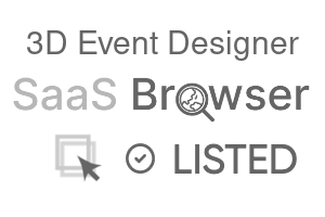 3D Event Designer - SaaS Browser Verified Badge