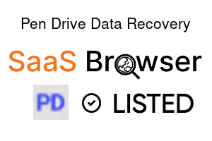 Pen Drive Data Recovery - SaaS Browser Verified Badge