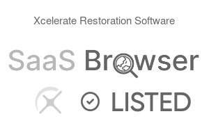 Xcelerate Restoration Software - SaaS Browser Verified Badge