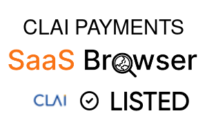 CLAI PAYMENTS - SaaS Browser Verified Badge