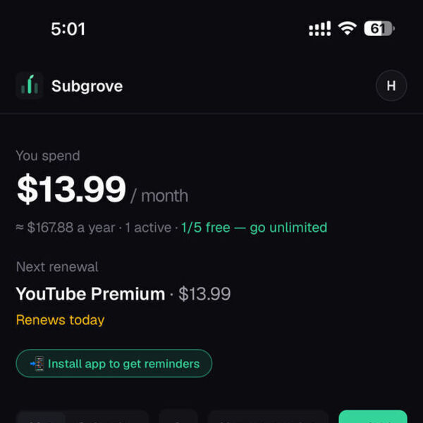 Subgrove Screenshot 1