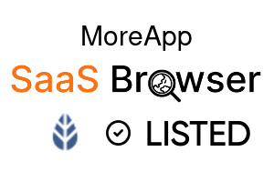 MoreApp - SaaS Browser Verified Badge
