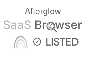 Afterglow - SaaS Browser Verified Badge