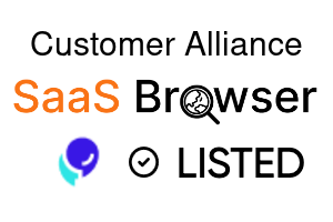 Customer Alliance - SaaS Browser Verified Badge