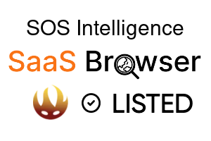 SOS Intelligence - SaaS Browser Verified Badge