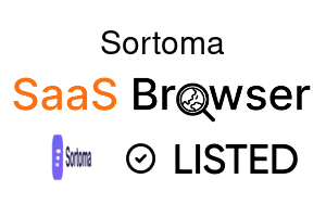 Sortoma - SaaS Browser Verified Badge