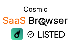 Cosmic - SaaS Browser Verified Badge