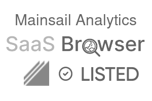Mainsail Analytics - SaaS Browser Verified Badge