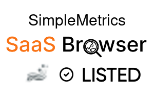 SimpleMetrics - SaaS Browser Verified Badge