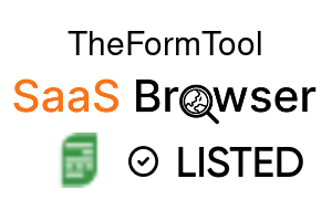 TheFormTool - SaaS Browser Verified Badge