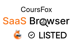 CoursFox - SaaS Browser Verified Badge