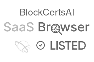 BlockCertsAI - SaaS Browser Verified Badge