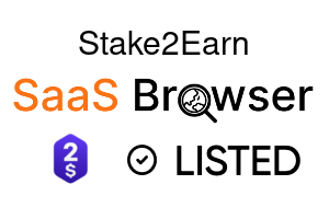 Stake2Earn - SaaS Browser Verified Badge