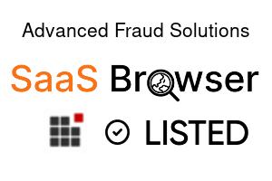 Advanced Fraud Solutions - SaaS Browser Verified Badge