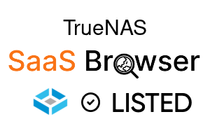 TrueNAS - SaaS Browser Verified Badge
