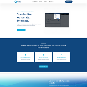 QFlow Systems Screenshot