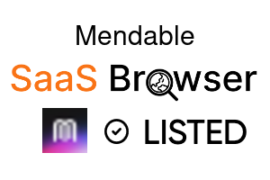 Mendable - SaaS Browser Verified Badge