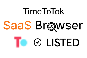 TimeToTok - SaaS Browser Verified Badge