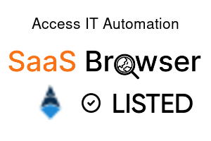 Access IT Automation - SaaS Browser Verified Badge