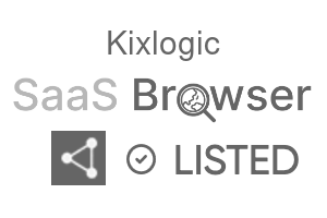 Kixlogic - SaaS Browser Verified Badge