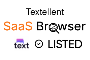 Textellent - SaaS Browser Verified Badge