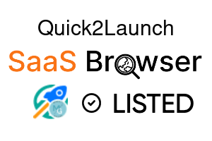 Quick2Launch - SaaS Browser Verified Badge