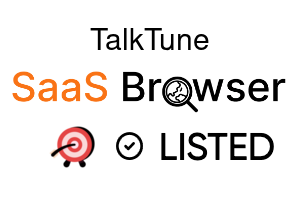 TalkTune - SaaS Browser Verified Badge