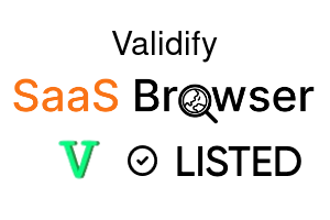 Validify - SaaS Browser Verified Badge
