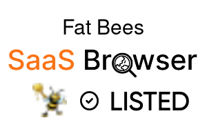 Fat Bees - SaaS Browser Verified Badge