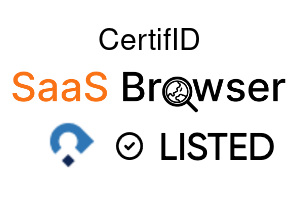 CertifID - SaaS Browser Verified Badge