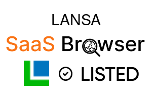 LANSA - SaaS Browser Verified Badge