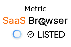 Metric - SaaS Browser Verified Badge