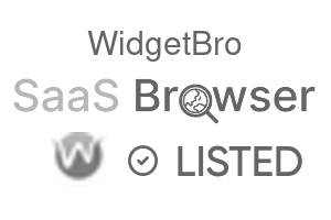 WidgetBro - SaaS Browser Verified Badge