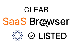 CLEAR - SaaS Browser Verified Badge