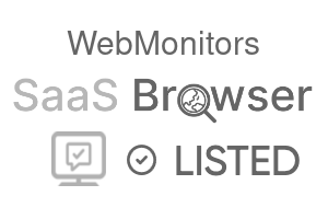 WebMonitors - SaaS Browser Verified Badge