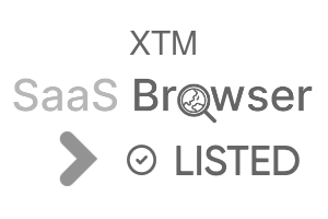 XTM - SaaS Browser Verified Badge