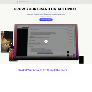 GROW YOUR BRAND ON AUTOPILOT Screenshot