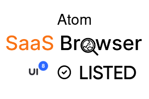 Atom - SaaS Browser Verified Badge