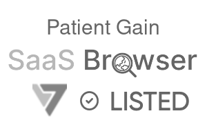 Patient Gain - SaaS Browser Verified Badge