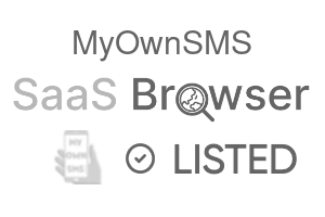 MyOwnSMS - SaaS Browser Verified Badge