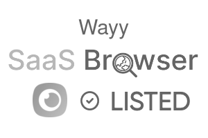 Wayy - SaaS Browser Verified Badge