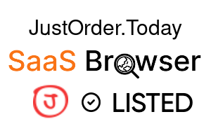 JustOrder.Today - SaaS Browser Verified Badge