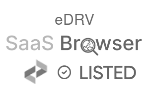 eDRV - SaaS Browser Verified Badge