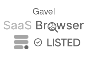 Gavel - SaaS Browser Verified Badge