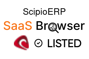 ScipioERP - SaaS Browser Verified Badge