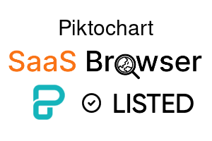 Piktochart - SaaS Browser Verified Badge