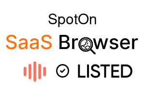 SpotOn - SaaS Browser Verified Badge