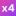 xFour Logo
