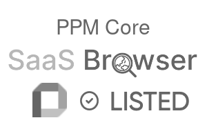 PPM Core - SaaS Browser Verified Badge