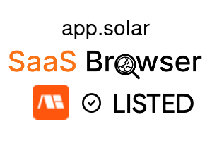 app.solar - SaaS Browser Verified Badge